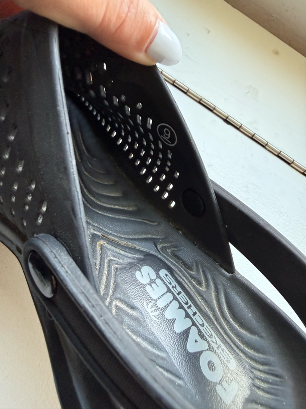 Skechers Foamies Women’s Black Slip-On Clog - Picture 4 of 4